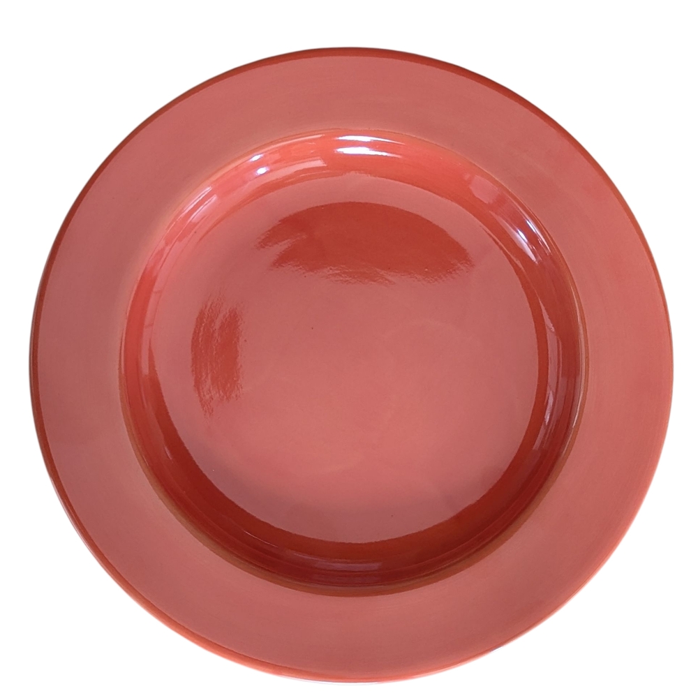 Vintage Home Essentials Burnt Orange Dinner Plate 10.5" Porcelain Replacement